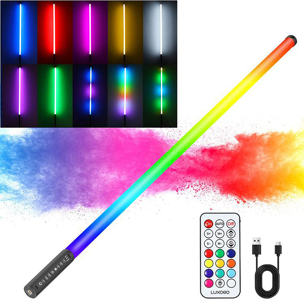 Professional Full Spectrum Handheld RGB Tube Light, CRI 95+