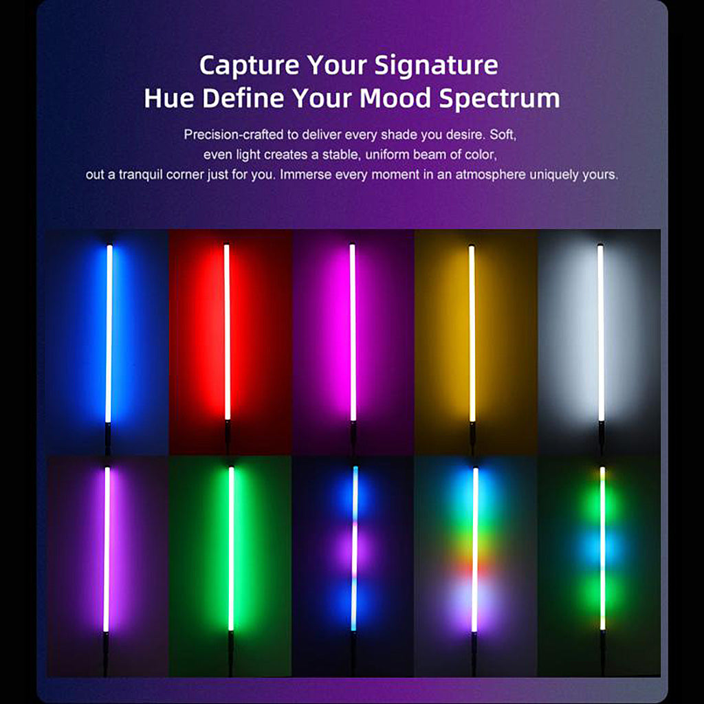Professional Full Spectrum Handheld RGB Tube Light, CRI 95+