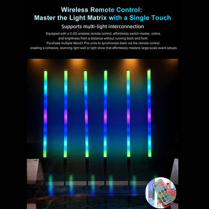 Professional Full Spectrum Handheld RGB Tube Light, CRI 95+