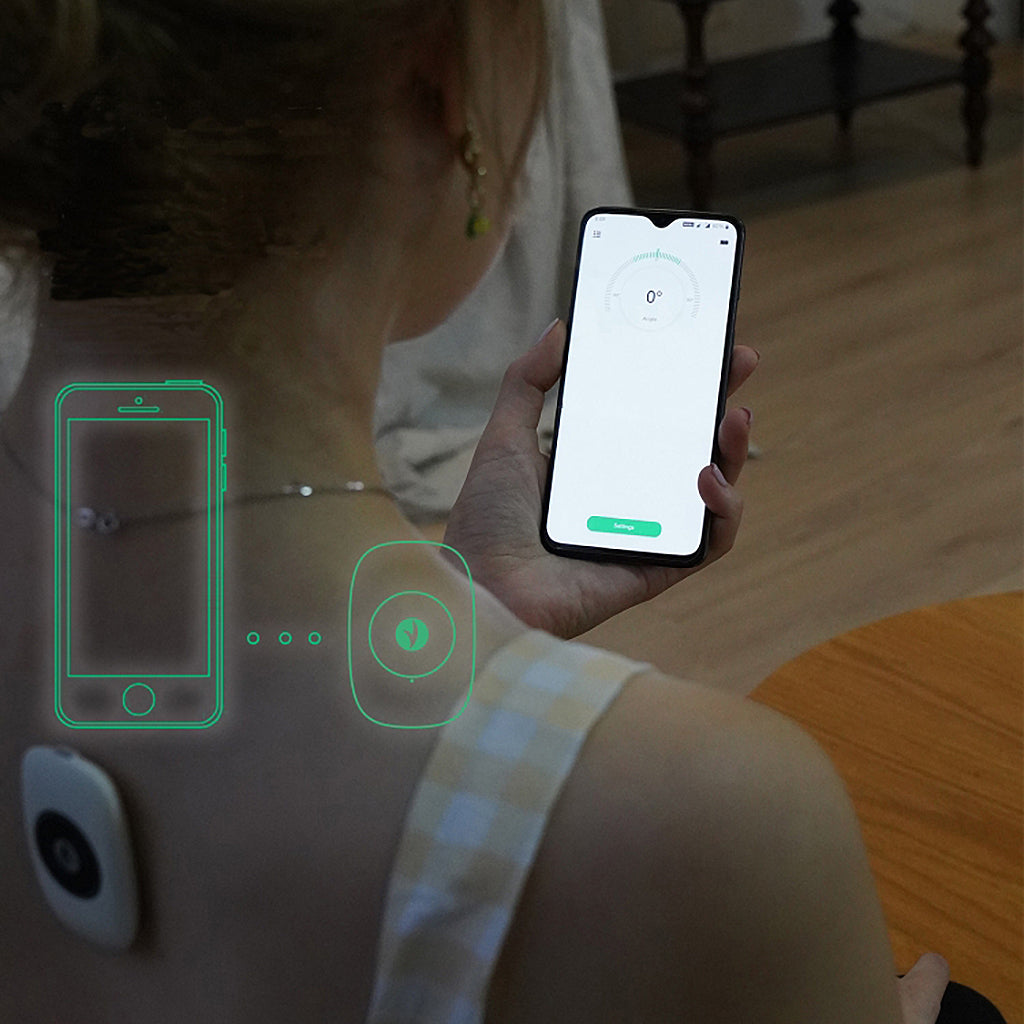Strapless Smart Posture Trainer (App Connected)
