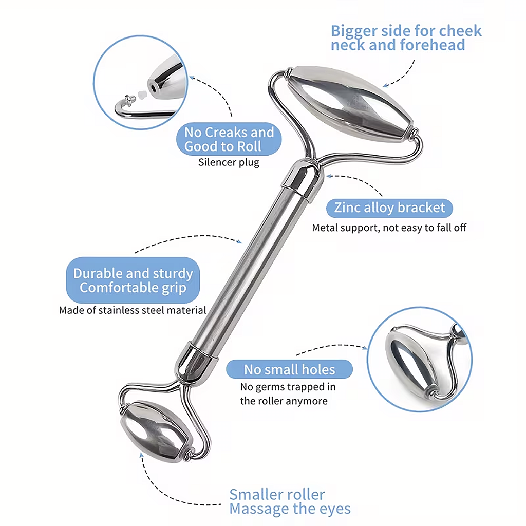 Dual-Ended Analog Cryo Roller (Stainless Steel)