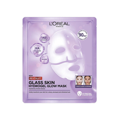 ✨ Masque Hydrogel "Peau de Verre" Revitalift L'Oréal Paris