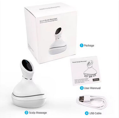 IPX7 Smart Wireless Head Scalp Massager (Type-C)