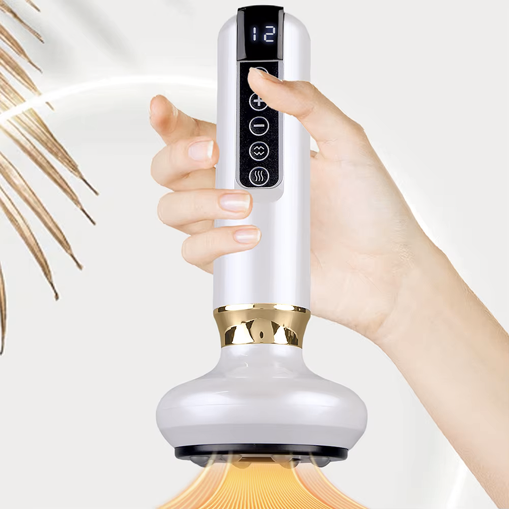 Smart Wireless Thermal Cupping & Roller Massager (Type-C)