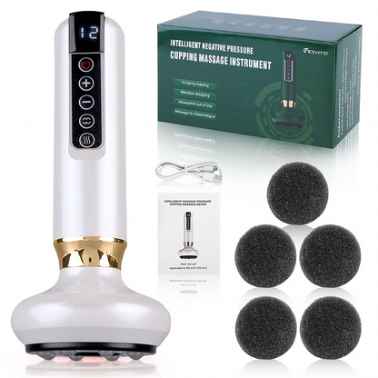 Smart Wireless Thermal Cupping & Roller Massager (Type-C)