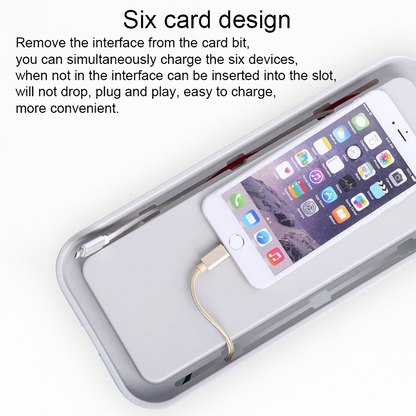 Premium Desk Cable Management Box & Device Stand