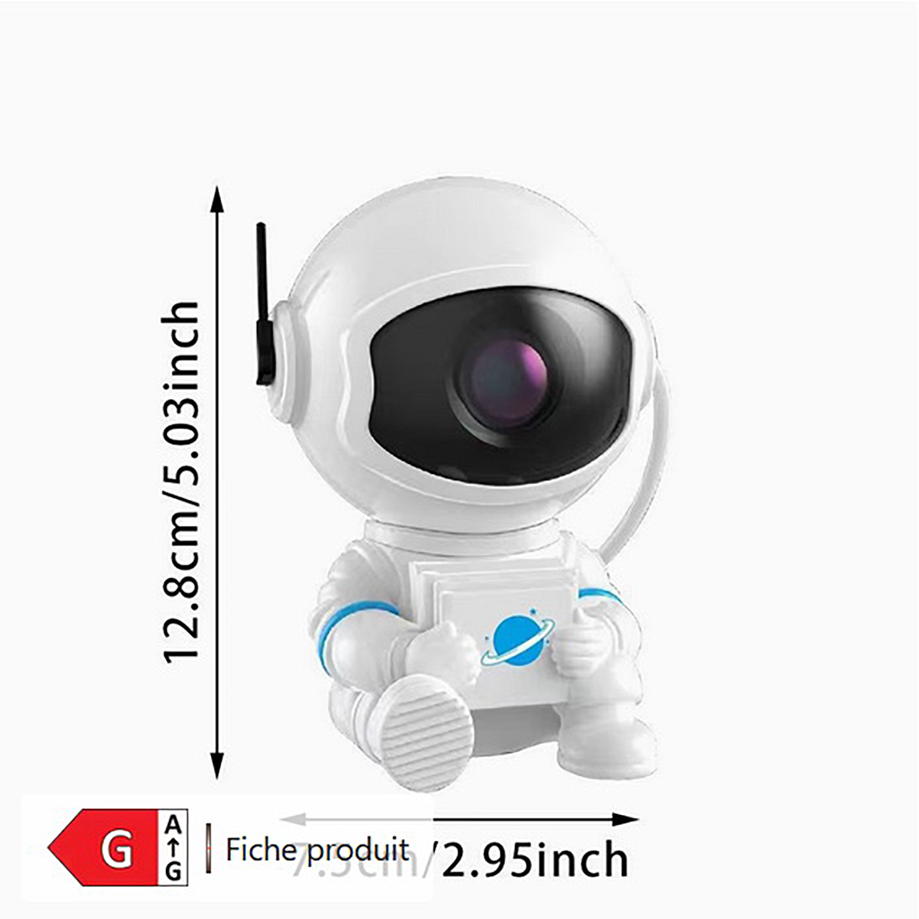 Projecteur de nébuleuse astronaute premium