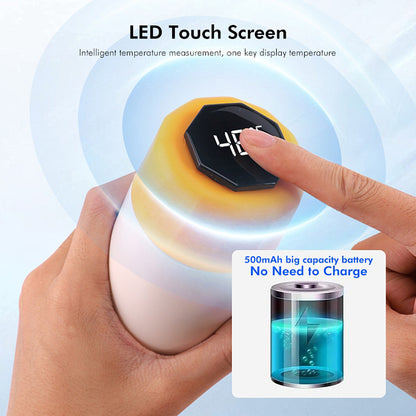 Bouteille d'eau intelligente isotherme à LED (420 ml)