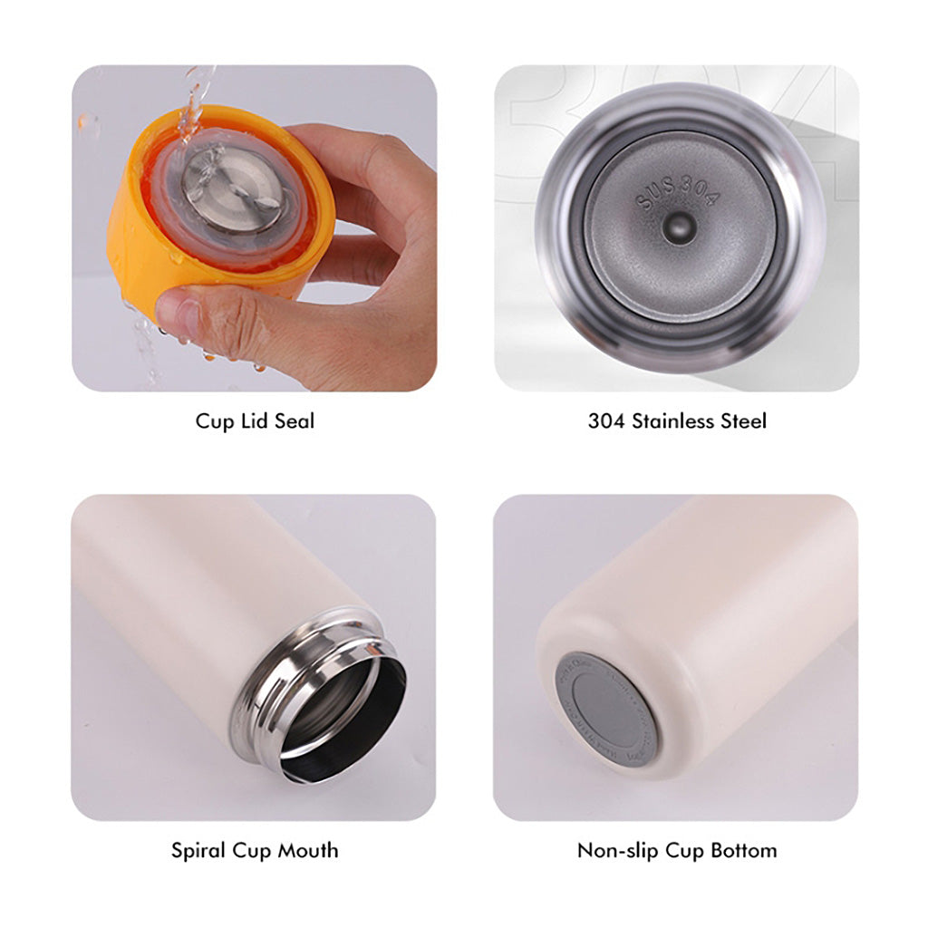 Bouteille d'eau intelligente isotherme à LED (420 ml)