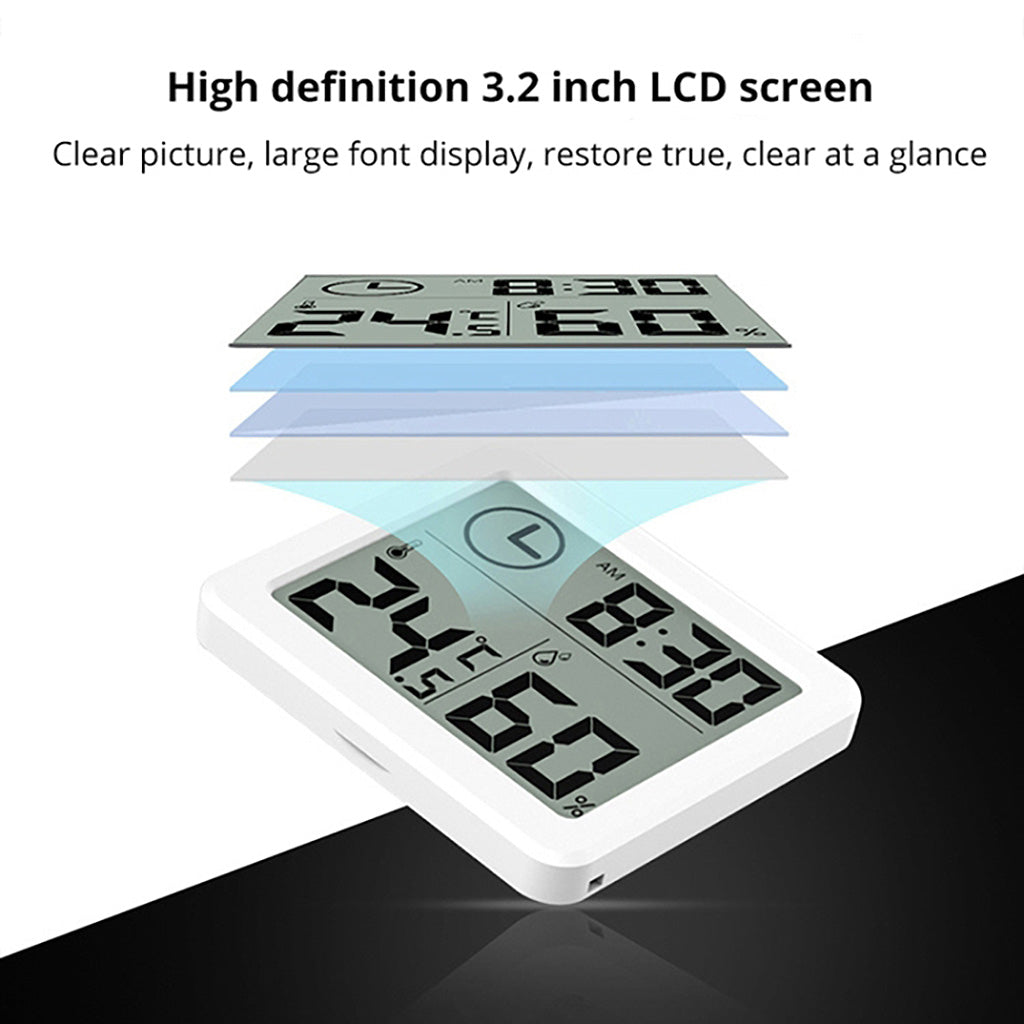 Precision E-Ink Climate & Time Monitor