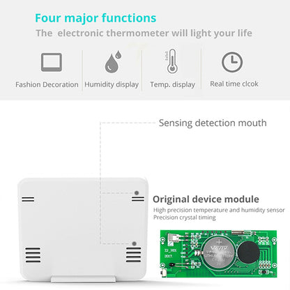 Precision E-Ink Climate & Time Monitor