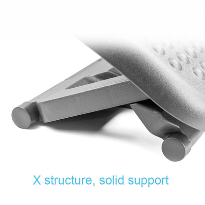 ✨ Ergonomic Bio-Active Adjustable Massage Footrest