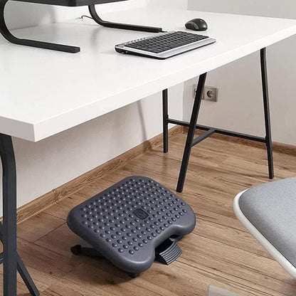 ✨ Ergonomic Bio-Active Adjustable Massage Footrest