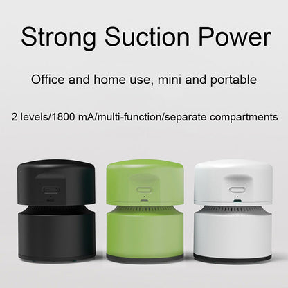 Premium 360° Desktop Vacuum & Keyboard Cleaner