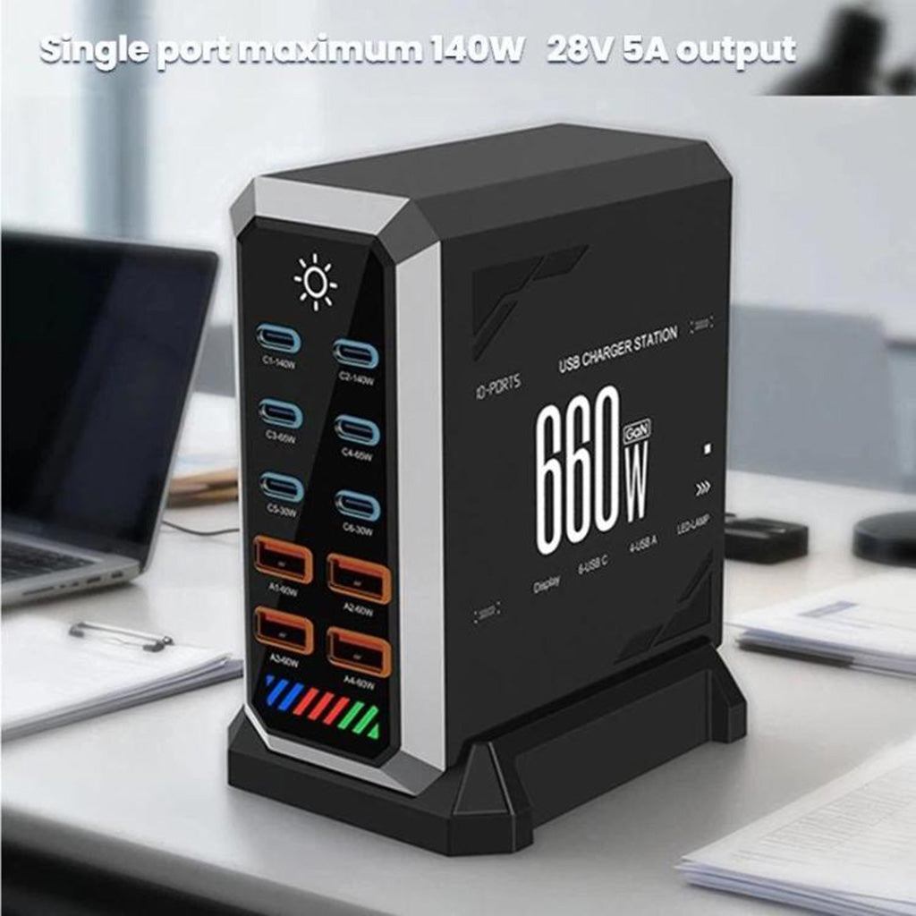 ENERGY NEXUS 660W GaN Desktop Interface