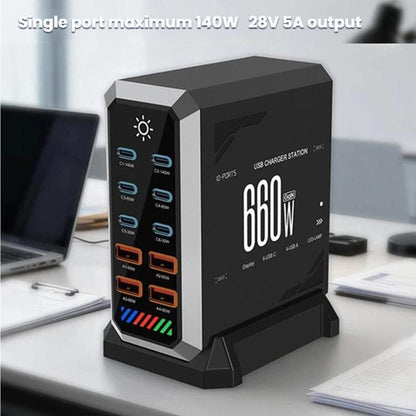 ENERGY NEXUS 660W GaN Desktop Interface
