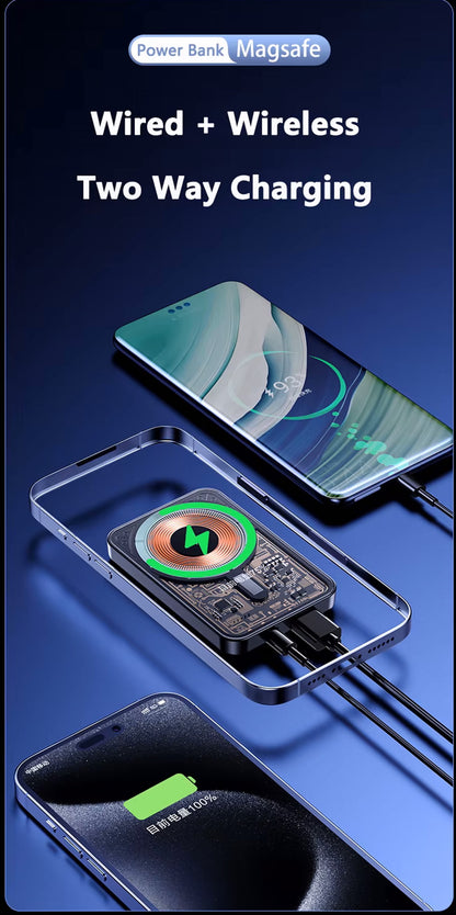 CORE - LINK MODULE Transparent MagSafe Energy Cell